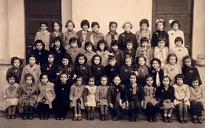 ECOLE JULES RENARD FILLES 1950 CP